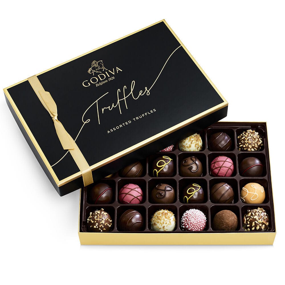 Signature Chocolate Truffles Gift Box, 24 pc