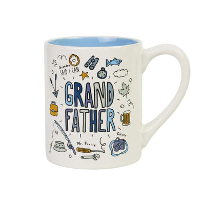 The Grandfather Mug, The Grandfather Shirt, Father's Day Gift, Ceramic Coffee Mug, Birthday Gift for Grandpa